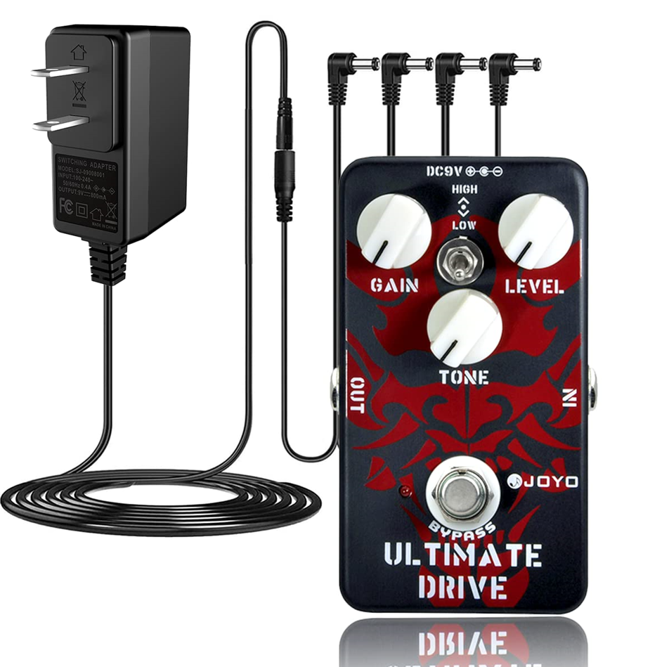 Joyo Ultimate Drive Overdrive Pedal depicted on white background