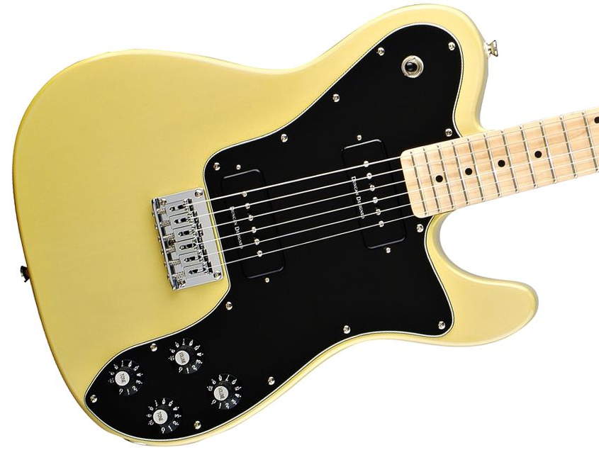 Squier Telecaster Custom electric guitar on white background