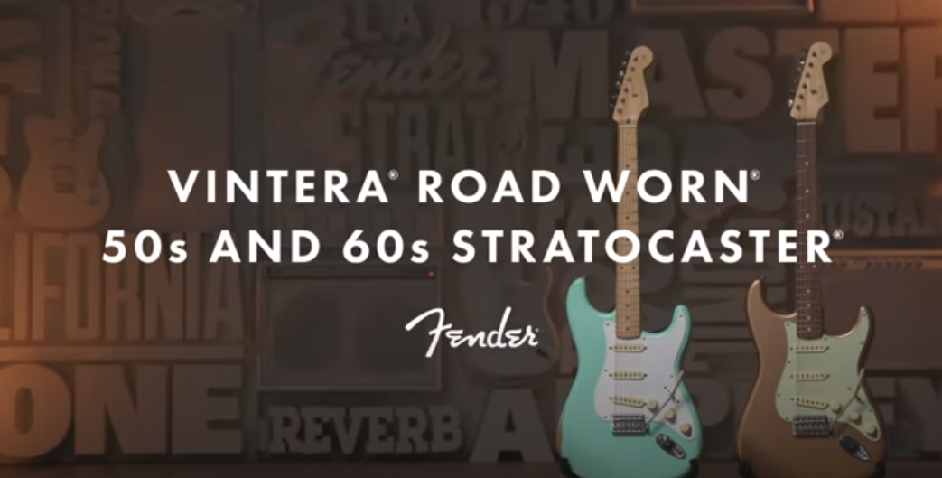 FENDER VINTERA 50`s and '60s STRATOCASTER