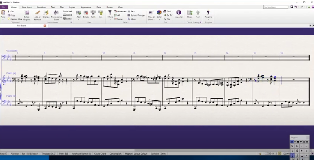 Interface ScanScore Sheet Music Scanner