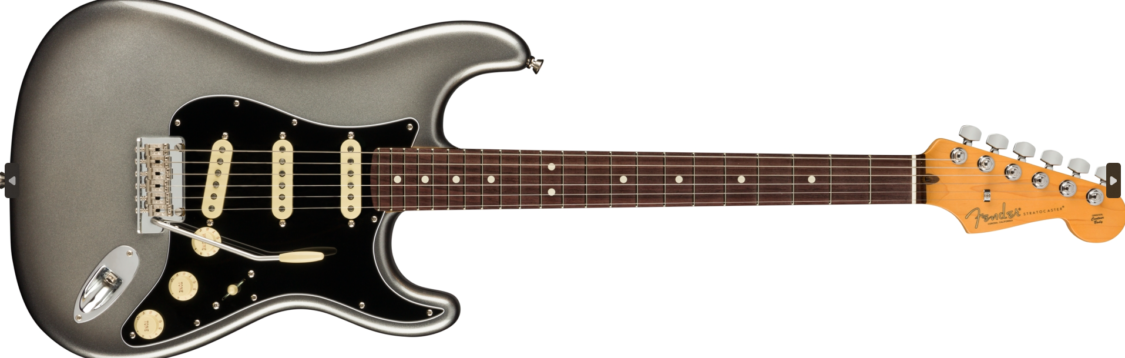Fender American Professional II Stratocaster depicted on a white background